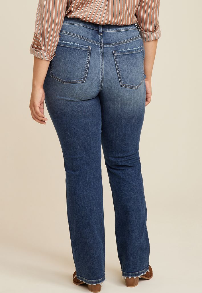 Plus Size Everflex™ Curvy High Rise Slim Boot Jean - Image 2