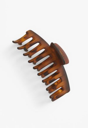 Tortoise Round Claw Hair Clip