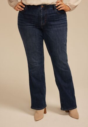 Plus Size m jeans by maurices&trade; Classic Curvy High Rise Slim Boot Jean