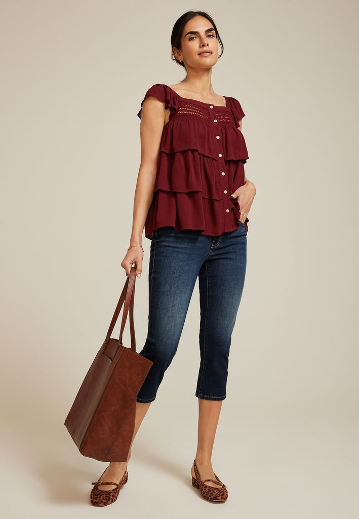 Tiered Babydoll Blouse - Image 3