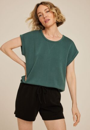 Cloud Scuba Knit Crew Neck Tee