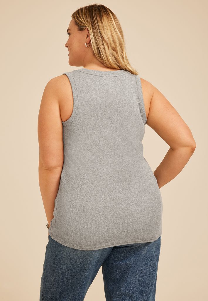 Plus Size 24/7 U Line Tank Top - Image 2
