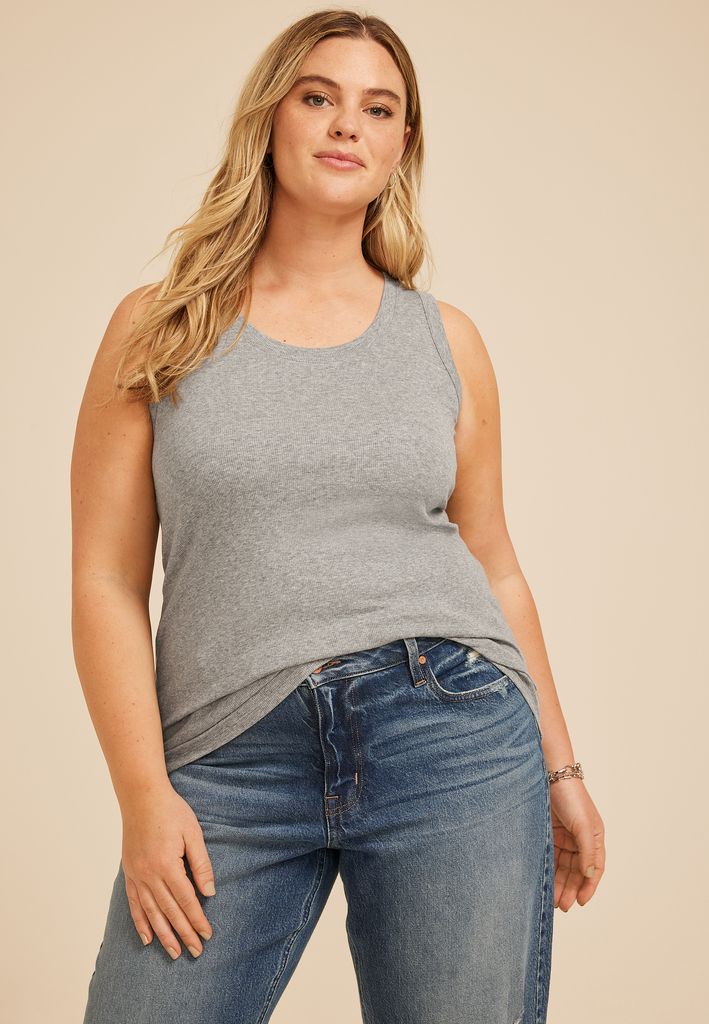 Plus Size 24/7 U Line Tank Top - Image 3