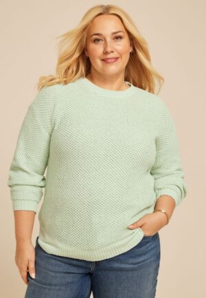 Plus Size Chenille Sweater