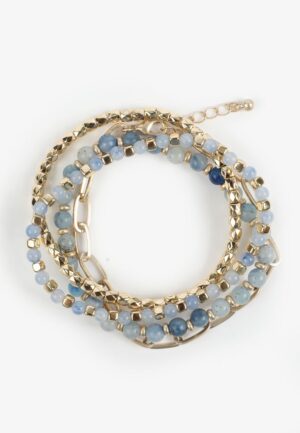 Dusk Sky Beaded Bracelet Set