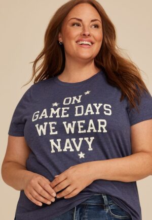 Plus Size Game Day Classic Fit Graphic Tee