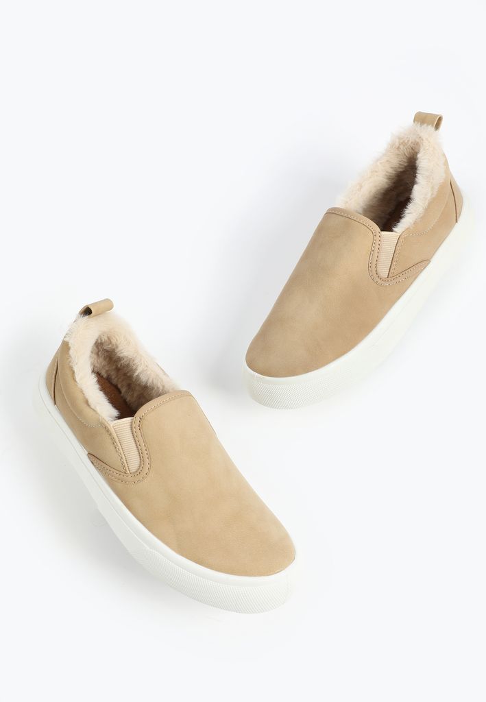 SuperCush Kate Faux Fur Lined Slip On Sneaker - Image 2