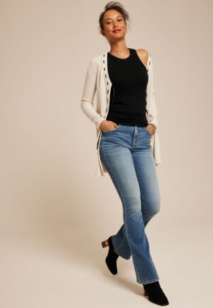 24/7 Highline Metallic Variegated Ribbed Tank Top