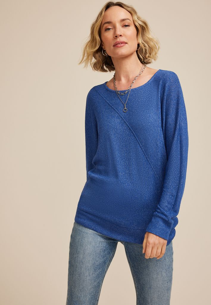 24/7 Dakota Diagonal Seam Long Sleeve Tee - Image 3