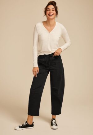 Barrel Leg Weekender Pant