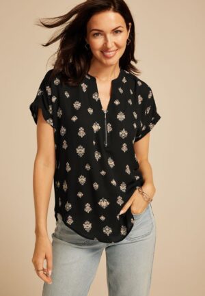 Geneva Short Sleeve Blouse
