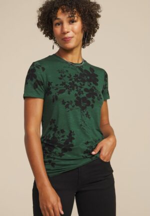 24/7 Kennedy Floral Crew Neck Tee