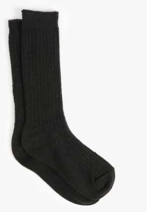 Cable Knit Boot Sock 