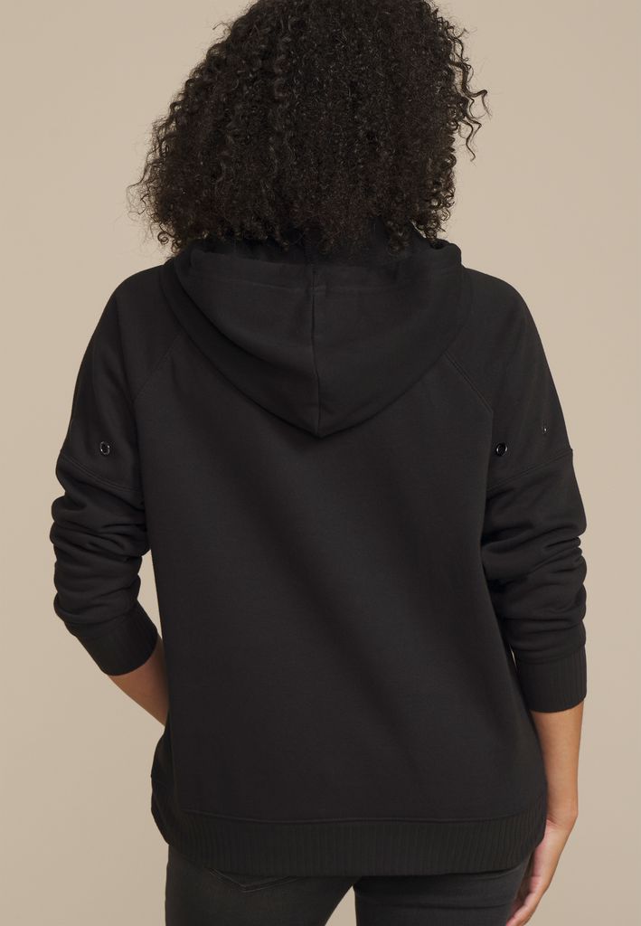 Grommet Trim Accent Hoodie - Image 2