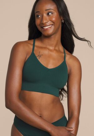 True Stretch Cable Knit Seamless Bralette