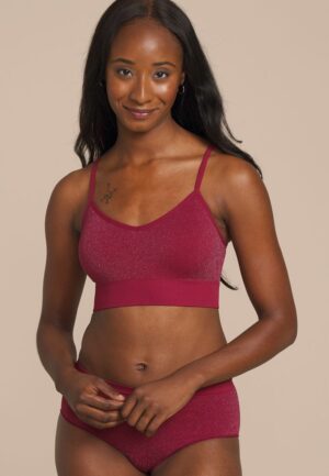 True Stretch Shimmer Seamless Bralette