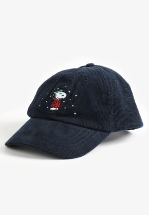 Snoopy Corduroy Baseball Hat