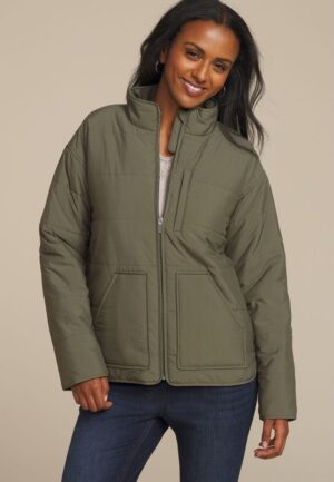 Quilted Patch Pocket Jacket