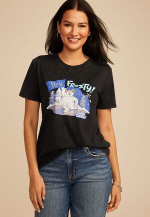 Stay Frosty Oversized Fit Graphic Tee