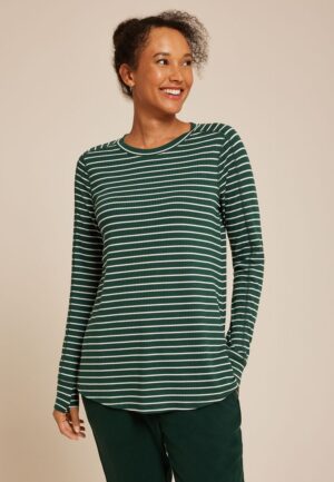 Ribbed Tunic Top