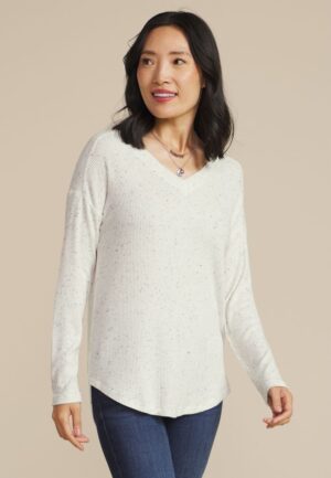 24/7 Berkley Speckled Long Sleeve Tee