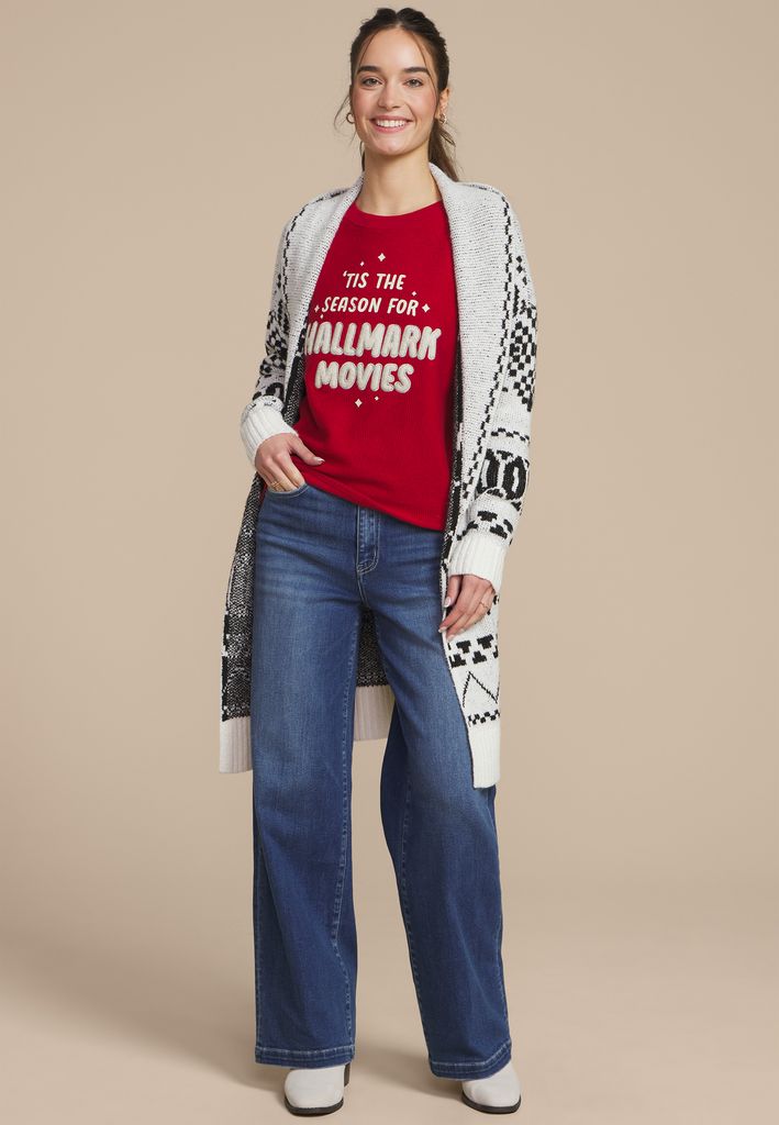 Hallmark Movies Relaxed Fit Sweatshirt - Image 3