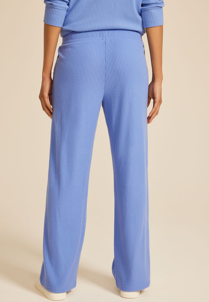 Cozy Ribbed Knit Wide Leg - Image 2