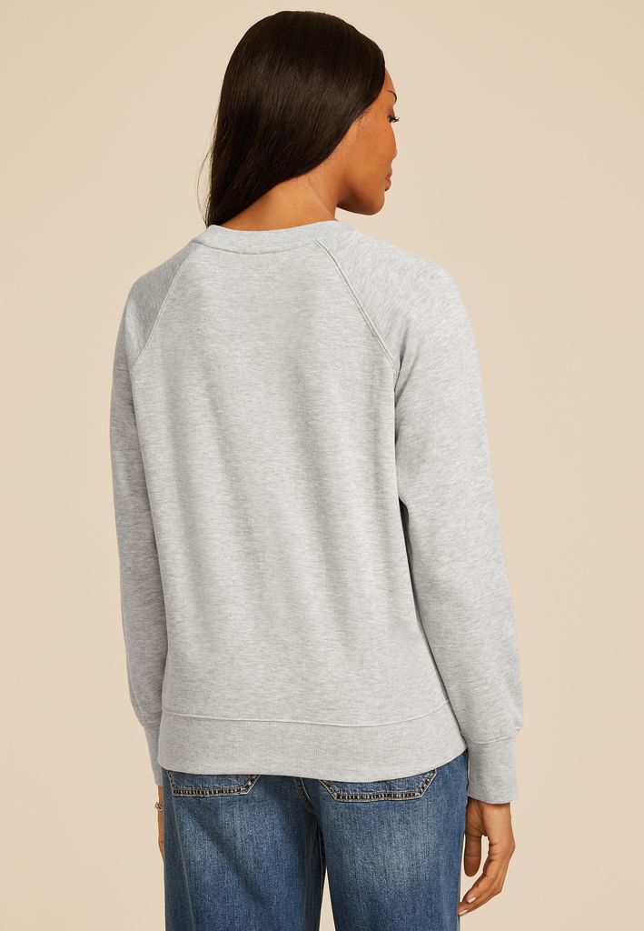 State Embroidered Crew Neck Sweatshirt - Image 2