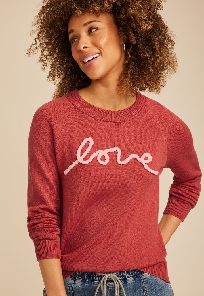 Love Script Sweater