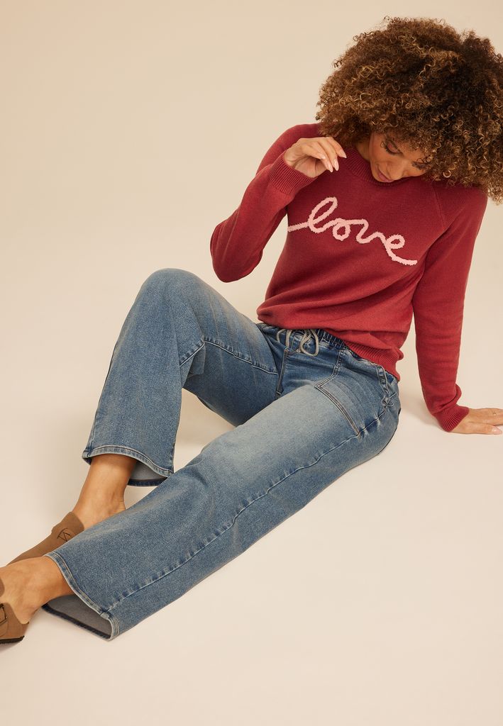 Love Script Sweater - Image 3