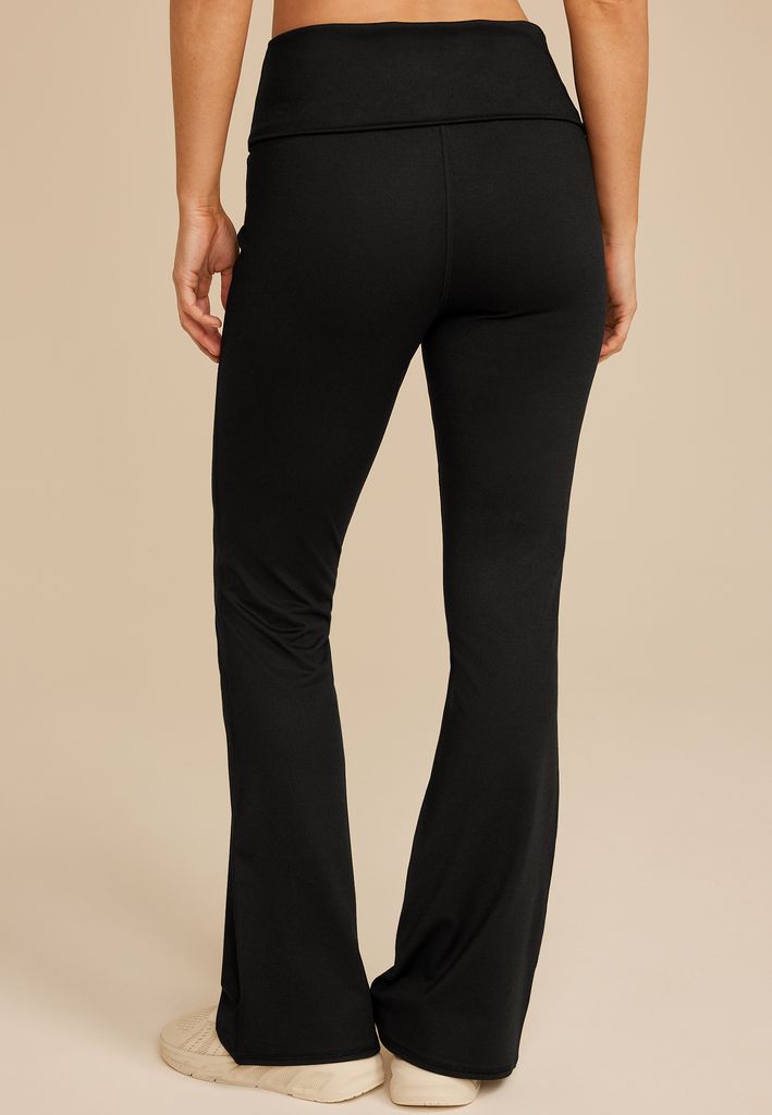 Luxe Foldover Waist Flare Legging - Image 2