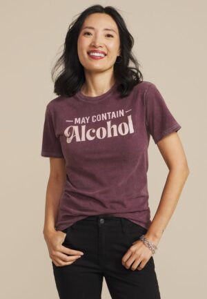 May Contain Alcohol Relaxed Graphic Tee