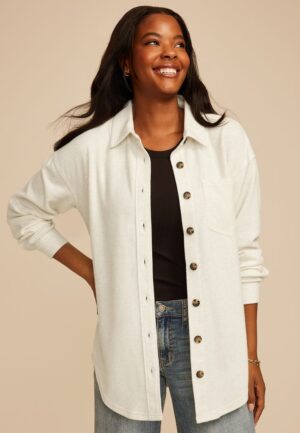 Knit Boyfriend Shacket