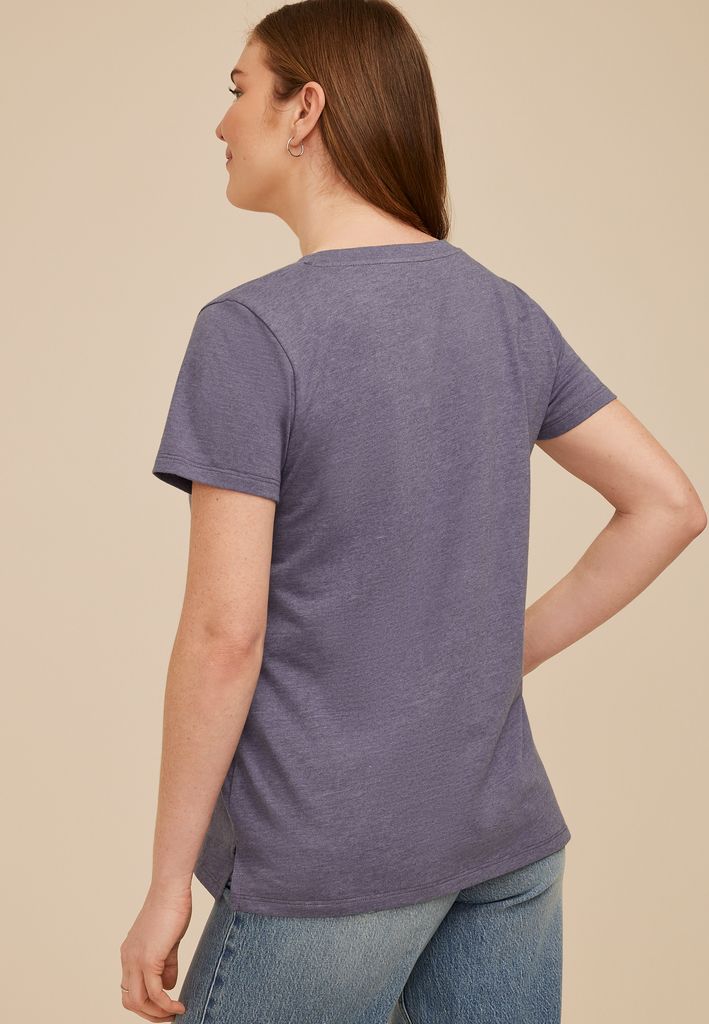 Floral Be True To Yourself Classic Fit Graphic Tee - Image 2