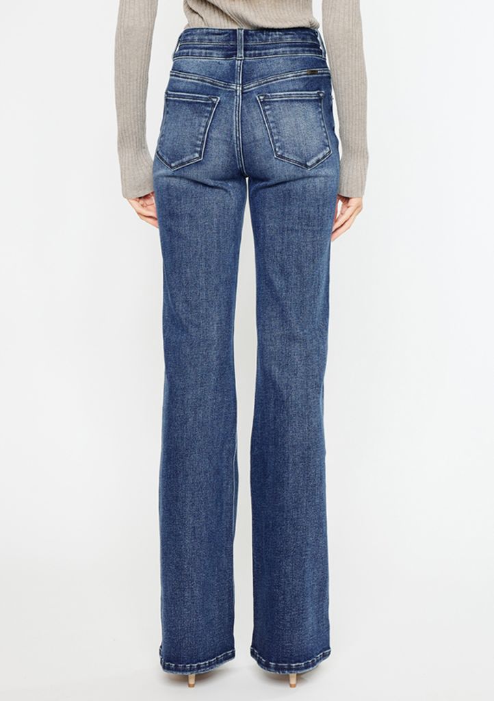 KanCan™ High Rise Double Button Flare Jean - Image 2