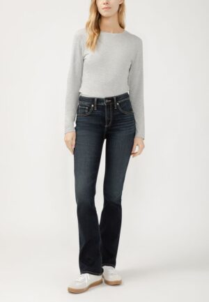 Silver Jeans Co.&reg; Avery Curvy High Rise Slim Boot Jean